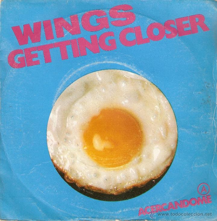 Discos de vinilo: Single de Wings- Getting Closer y Spin it on. - Foto 1