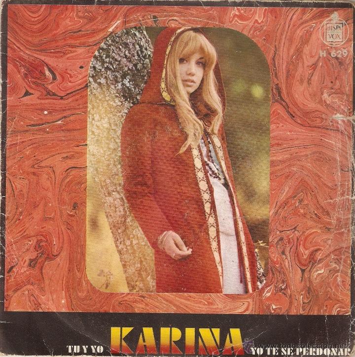 Discos de vinilo: Vendo Single de Karina. - Foto 1