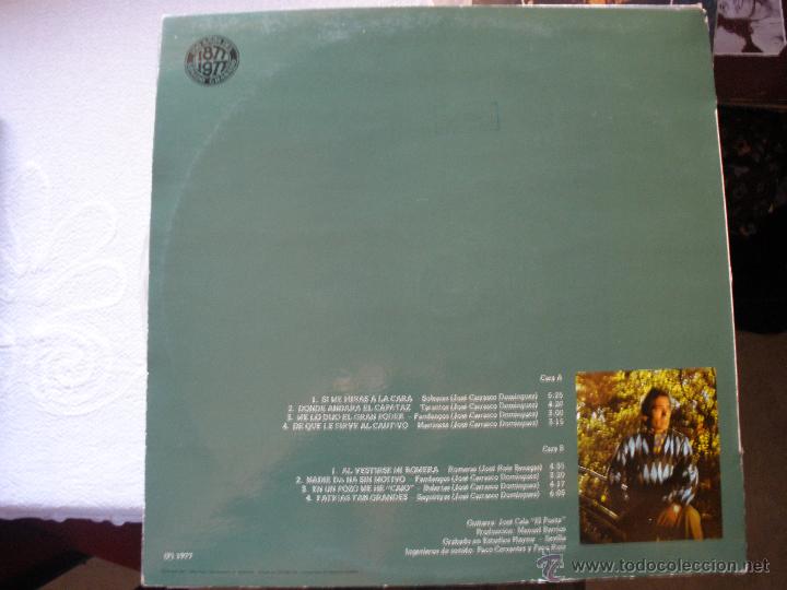 Discos de vinilo: ANTONIO NU&Ntilde;EZ EL CHOCOLATE - Foto 2