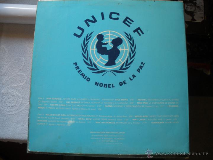 Discos de vinilo: UNICEF JUNTOS PARA AYUDARTE - Foto 2