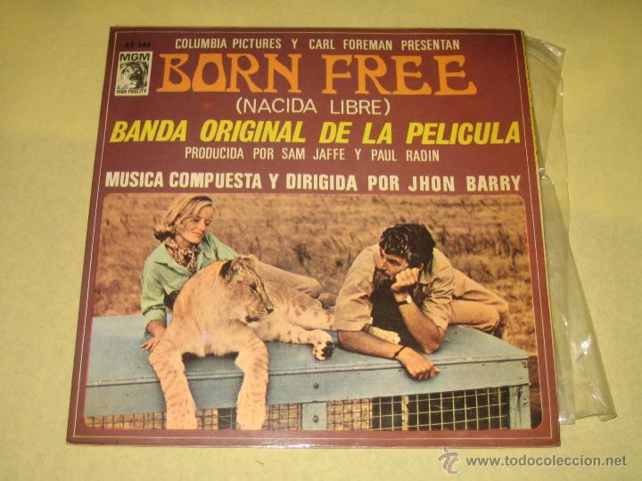 Discos de vinilo: JOHN BARRY - BORN FREE - ESPA&Ntilde;OL 1967 - Foto 1