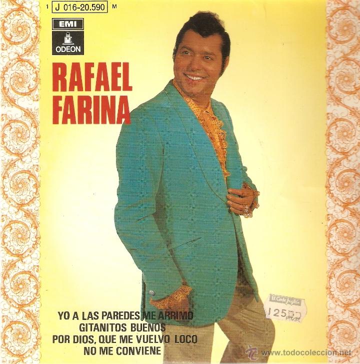 Discos de vinilo: Vendo Single con 4 temas de Rafael Farina. - Foto 1