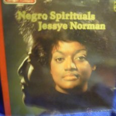 Discos de vinilo: UXV JESSYE NORMAN NEGRO SPIRITULAS LP 1979 EDICION FRANCESA ESPIRITUAL AFRO AMERICANO AMBROSIAN. Lote 42334859