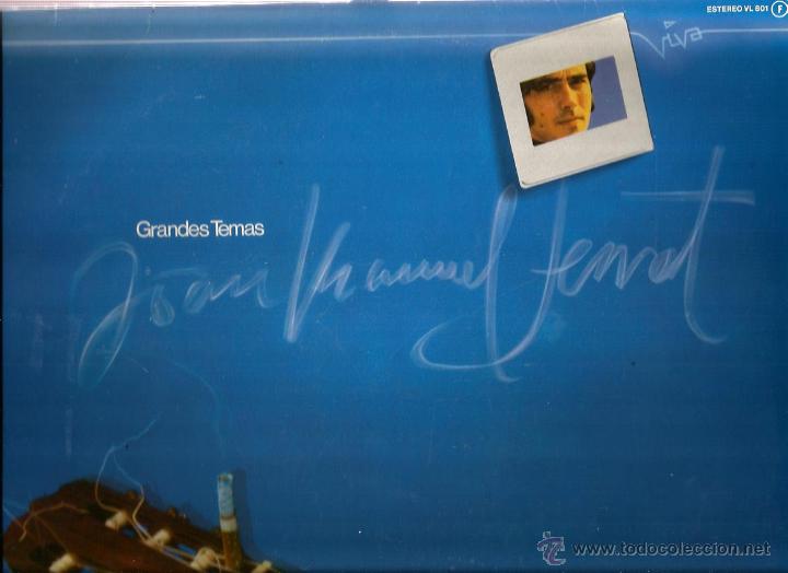Discos de vinilo: LP JOAN MANUEL SERRAT : GRANDES TEMAS - Foto 1