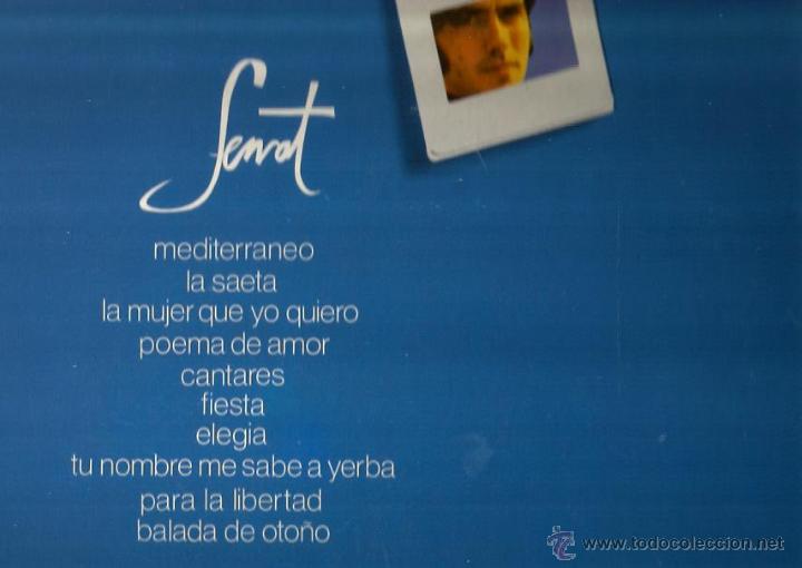 Discos de vinilo: LP JOAN MANUEL SERRAT : GRANDES TEMAS - Foto 2