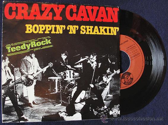 Discos de vinilo: CRAZY CAVAN -BOPPIN N SHAKIN- - Foto 1