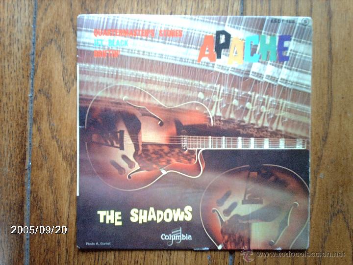 Discos de vinilo: the shadows  -  apache  +  3 - Foto 1