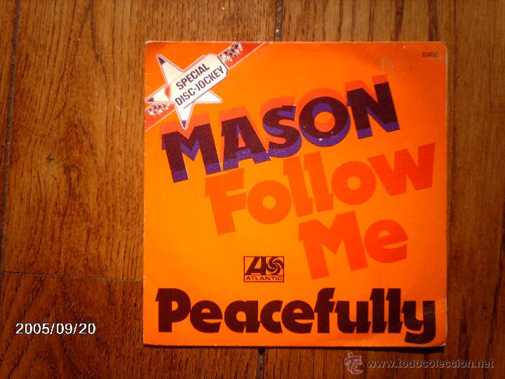 Discos de vinilo: mason - follow me + peacefully - Foto 1