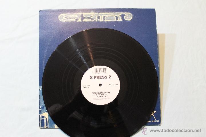 Discos de vinilo: X-PRESS 2 SMOKE MACHINE MAXI 2001 - Foto 2