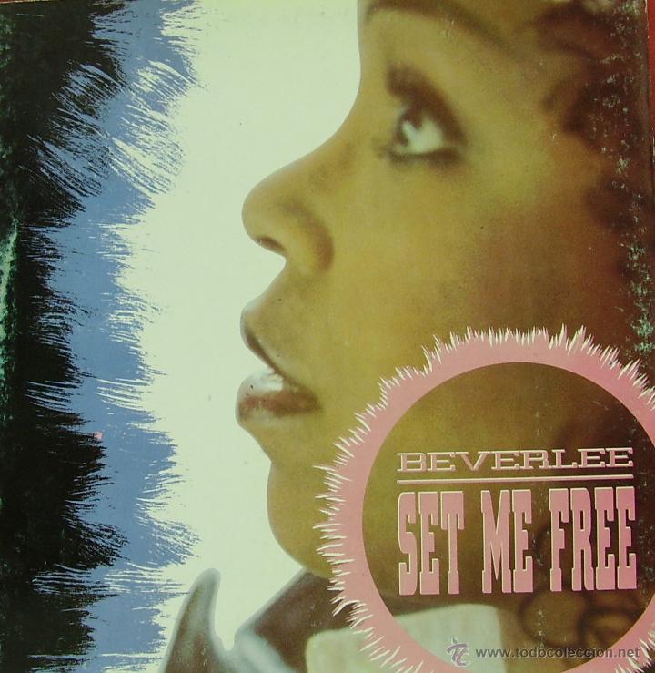 Discos de vinilo: BEVERLEE-SET ME FREE MAXI SINGLE VINILO 1991 SPAIN - Foto 1