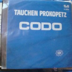 Discos de vinilo: SINGLE CODO- TAUCHEN PROKOPETZ