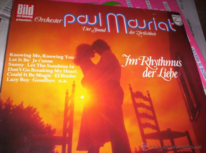 Discos de vinilo: PAUL MAURIAT - IM RHYTHMUS DER LIEBE - Foto 1
