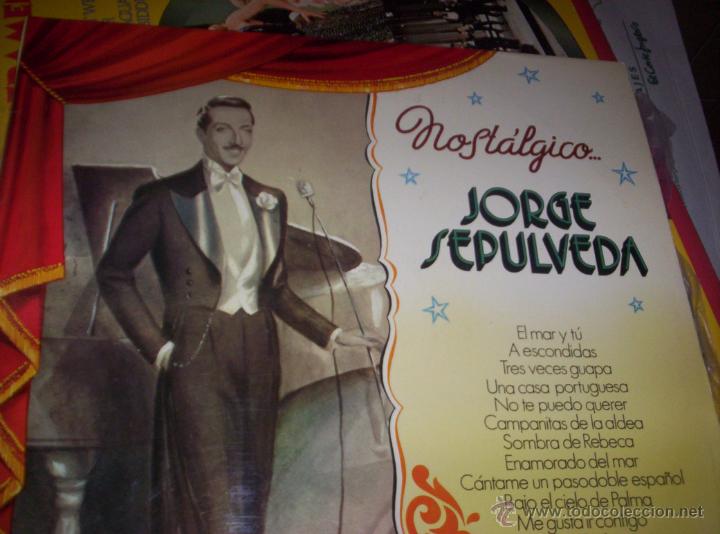 Discos de vinilo: NOSTALGICO - JORGE SEPULVEDA - - Foto 1