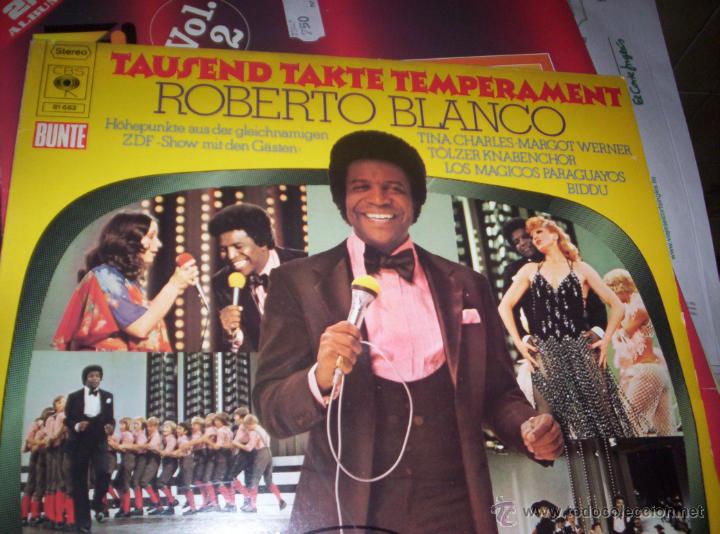 Discos de vinilo: ROBERTO BLANCO - TAUSEND TAKTE TEMPERAMENT - 1976 - Foto 1