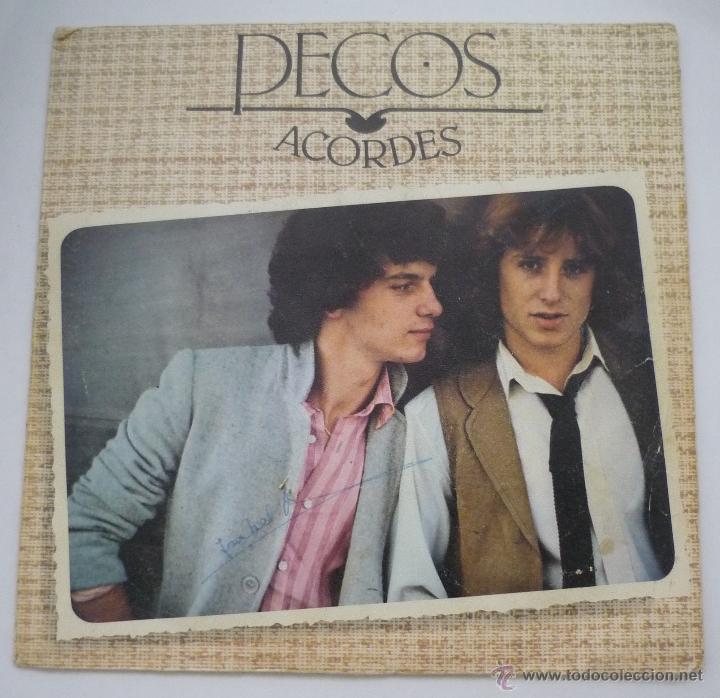 Discos de vinilo: PECOS - ACORDES / JUANY - SINGLE EPIC 1978 - SG-*2 - Foto 1