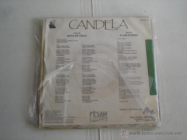 Discos de vinilo: CANDELA   BATA DE COLA - Foto 2