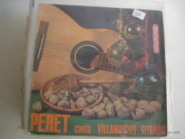 Discos de vinilo: PERET CANTA VILLANCICOS GITANOS - Foto 1