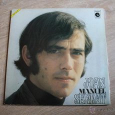 Discos de vinilo: JOAN MANUEL SERRAT, SIN TITULO,ZAFIRO RECORDS,1969, PORT ABIERTA SPAIN, LP