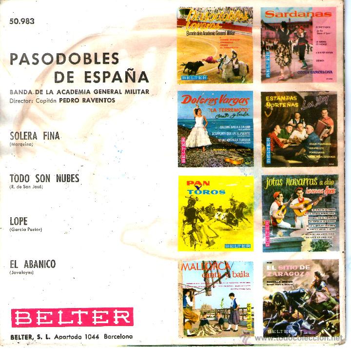 Discos de vinilo: PASODOBLES DE ESPA&Ntilde;A - Foto 2