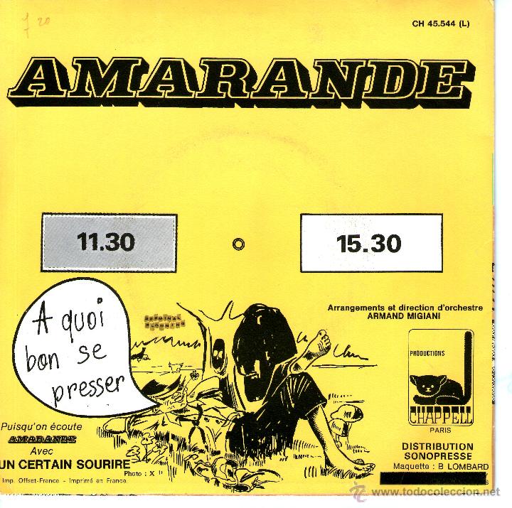 Discos de vinilo: AMARANDE - Foto 2