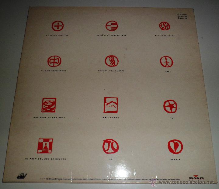Discos de vinilo: LP - MECANO - AIDALAI - 1991 - Foto 3