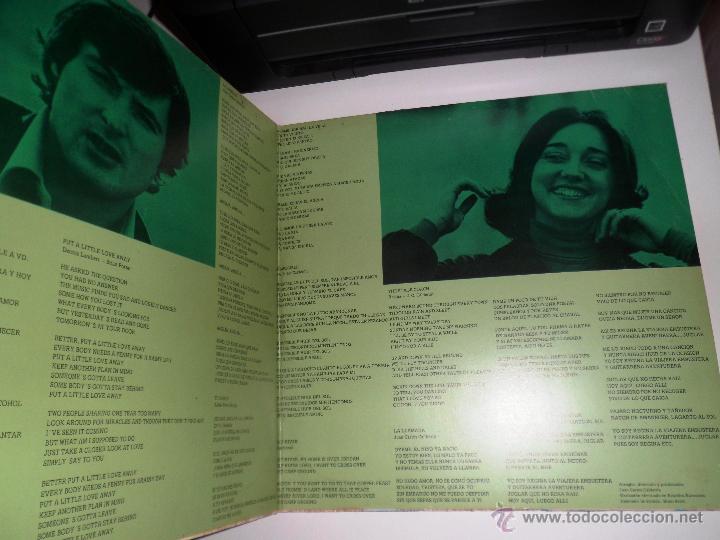 Discos de vinilo: SERGIO Y ESTIBALIZ - QUI&Eacute;N COMPRA UNA CANCI&Oacute;N - LP - Foto 2