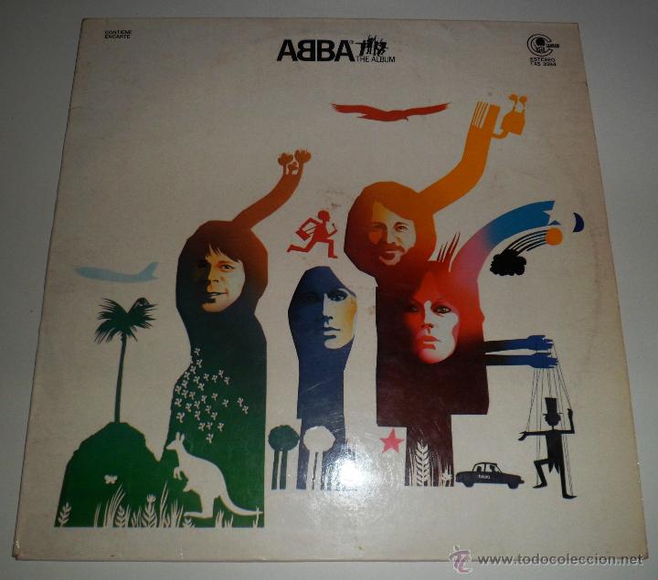 Discos de vinilo: LP - ABBA - THE ALBUM - 1977 - Foto 1
