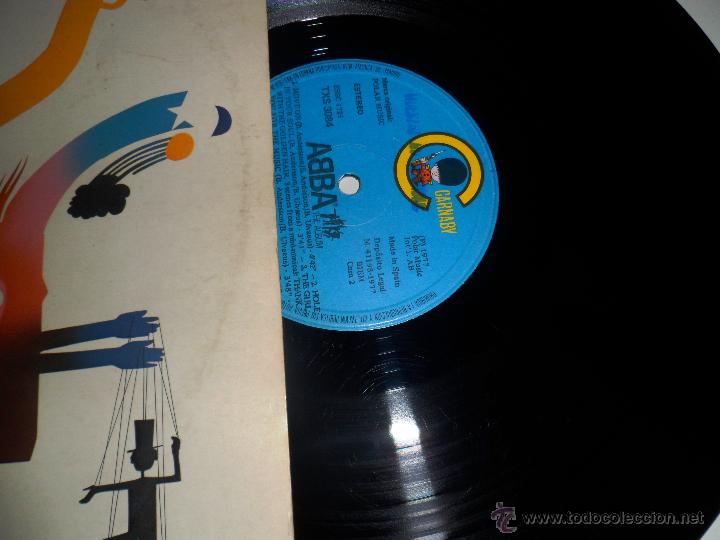 Discos de vinilo: LP - ABBA - THE ALBUM - 1977 - Foto 2