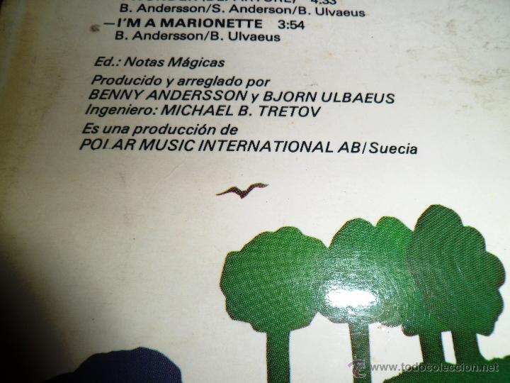 Discos de vinilo: LP - ABBA - THE ALBUM - 1977 - Foto 3