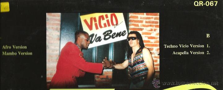 Discos de vinilo: MAXI RIKKI : VICIO DE VA BENE - Foto 2