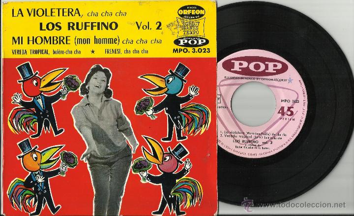 Discos de vinilo: los ruffino ep la violetera vol.2 francia - Foto 1