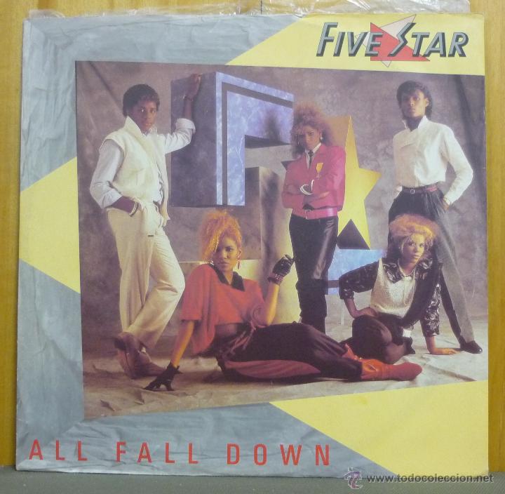 Discos de vinilo: Five Star - All Fall Down - Maxi-Single Tent - PT 40040 - UK 1985 - Foto 1