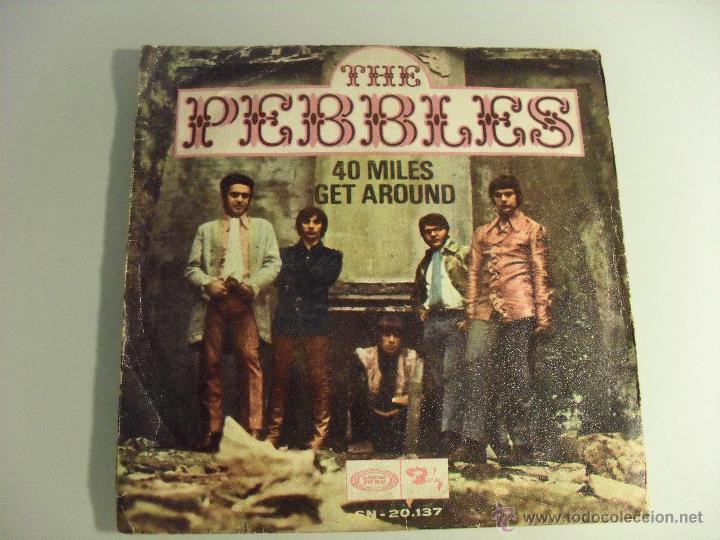 Discos de vinilo: THE PEBBLES - 40 MILES / GET AROUND 1968 - Foto 1
