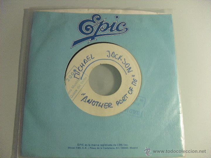 Discos de vinilo: MICHAEL JACKSON - ANOTHER PART OF TIME - EPIC - Foto 1