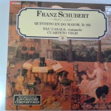 Discos de vinilo: MAGNIFICO LP DE FRANZ SCHUBERT - QUINTETO EN DO MAYOR , D. 956