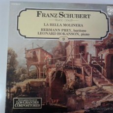 Discos de vinilo: MAGNIFICO LP DE FRANZ SCHUBERT - LA BELLA MOLINERA -