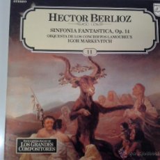 Discos de vinilo: MAGNIFICO LP DE HECTOR BERLIOZ - SINFONIA FANTASTICA, OP . 14