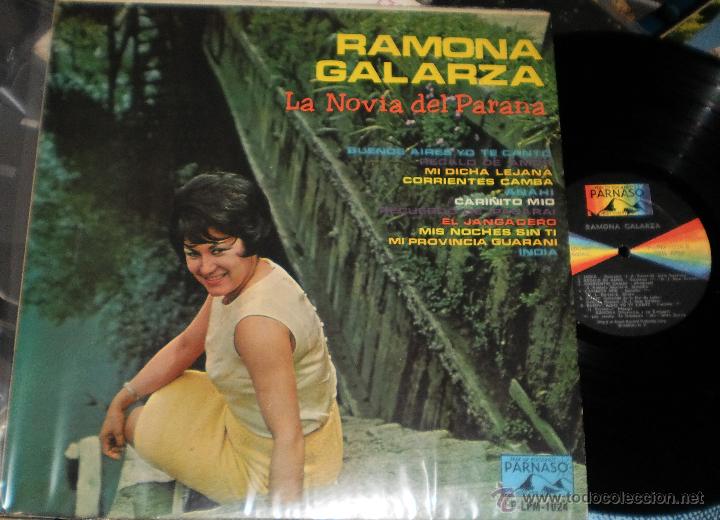 Vinyl records: ramona galarza lp la novia del parana u.s.a.
