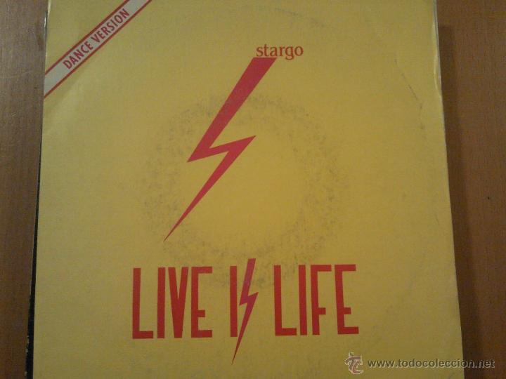 Discos de vinilo: Stargo Live Is Life / Capsicum SINGLE DISCO - Foto 1