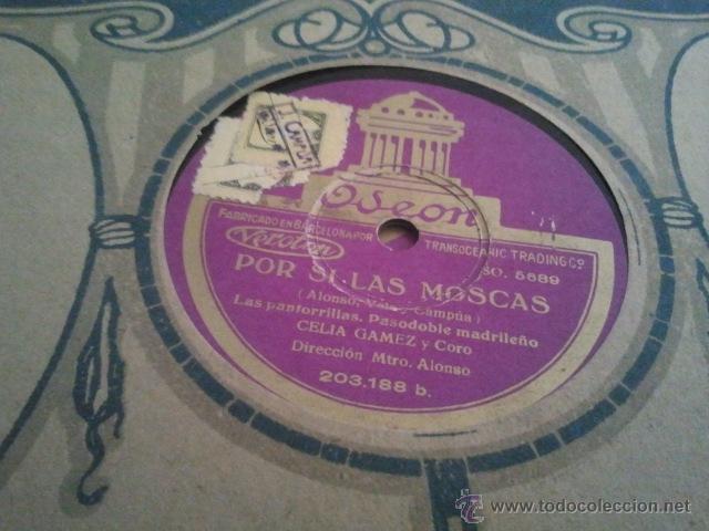 Discos de vinilo: CELIA GAMEZ - POR SI LAS MOSCAS DISCO ODEON - - Foto 1