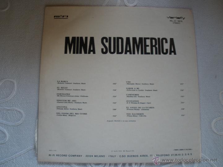 Discos de vinilo: MINA SUDAMERICA - Foto 2