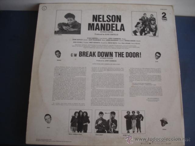 Discos de vinilo: THE SPECIAL AKA NELSON MANDELA - Foto 2