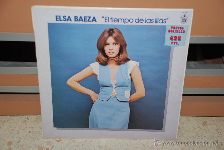 Discos de vinilo: ELSA BAEZA LP *EL TIEMPO DE LAS LILAS* - Foto 1