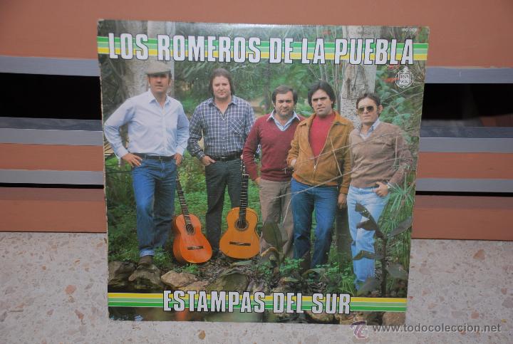 Discos de vinilo: LOS ROMEROS DE LA PUEBLA LP *ESTAMPAS DEL SUR* - Foto 1