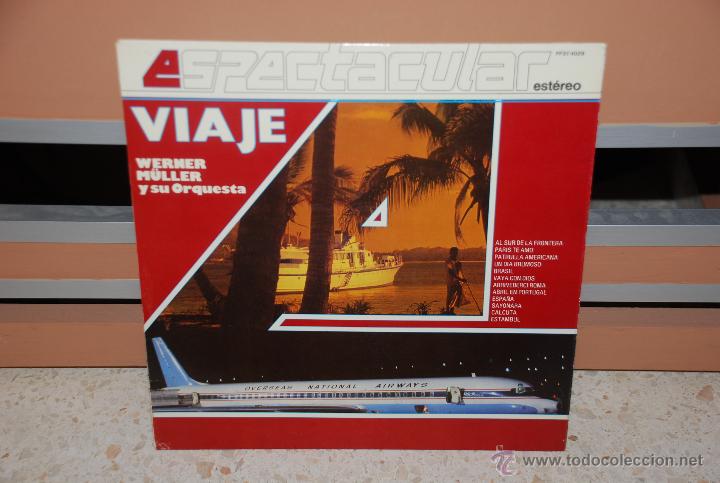 Discos de vinilo: WERNER M&Uuml;LLER LP *VIAJE* - Foto 1