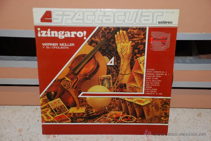 Discos de vinilo: WERNER M&Uuml;LLER LP *&iexcl;ZINGARO!* - Foto 1
