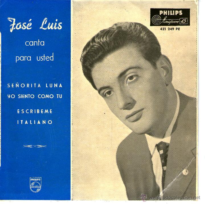 Discos de vinilo: JOSE LUIS CANTA PARA USTED - Foto 1