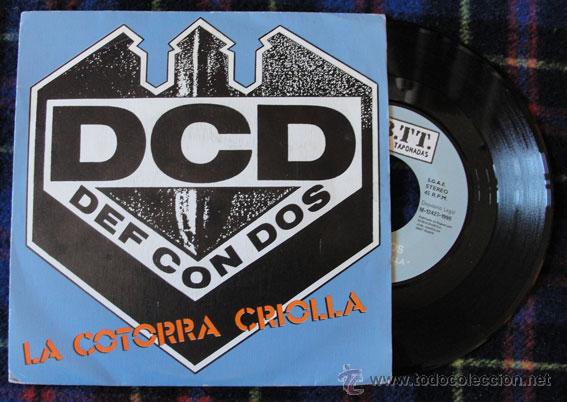 Discos de vinilo: DEF CON DOS - La Cotorra Criolla - - Foto 1