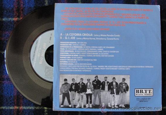 Discos de vinilo: DEF CON DOS - La Cotorra Criolla - - Foto 2