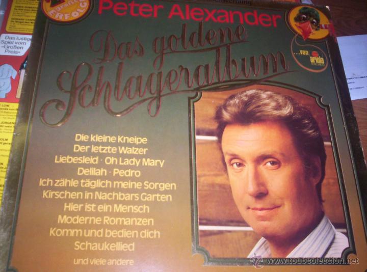 Discos de vinilo: PETER ALEXANDER - DAS GOLDENE SCHLAGERAMUM - Foto 1